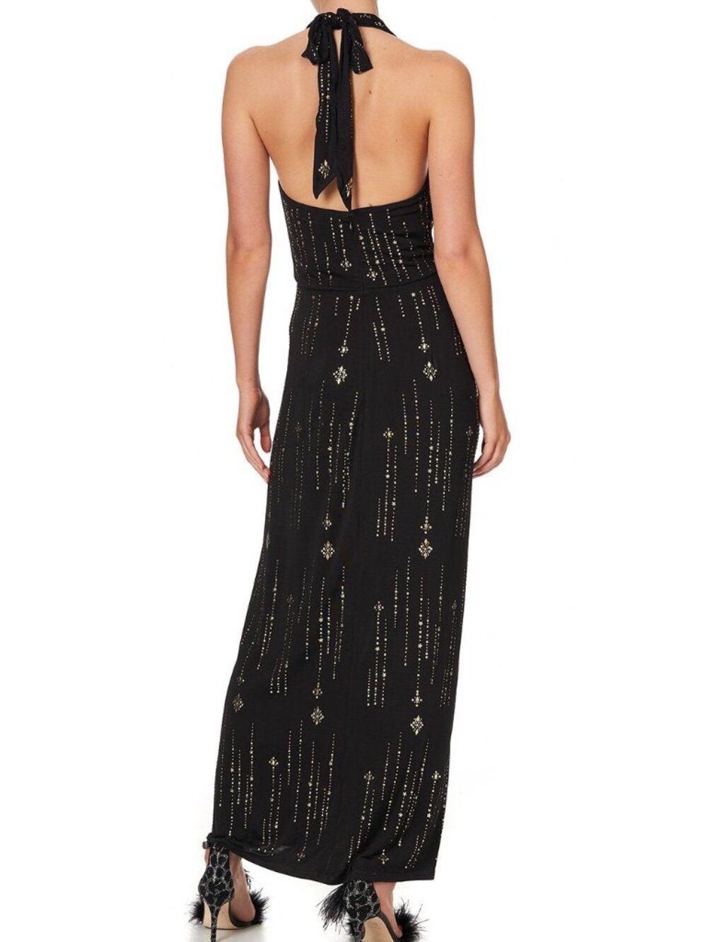 NEW Camilla Lady Stardust jersey halter dress XS $649 - Picture 2 of 8